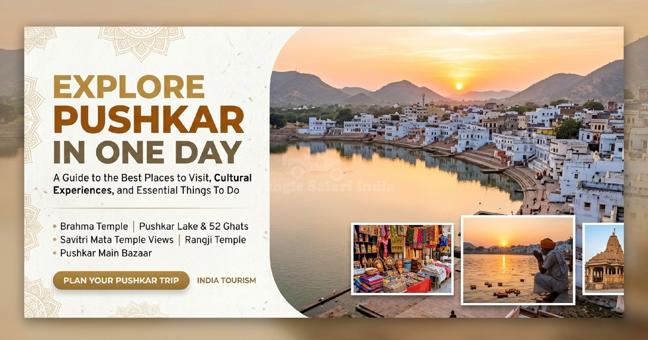 Things To Do In Pushkar In One Day